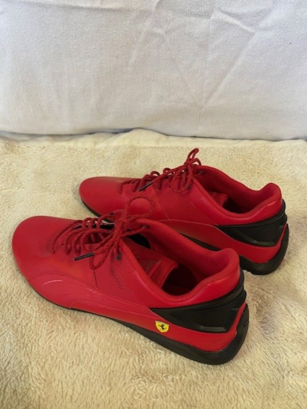 Like New, Red Puma Drifter Shoes, Size 12